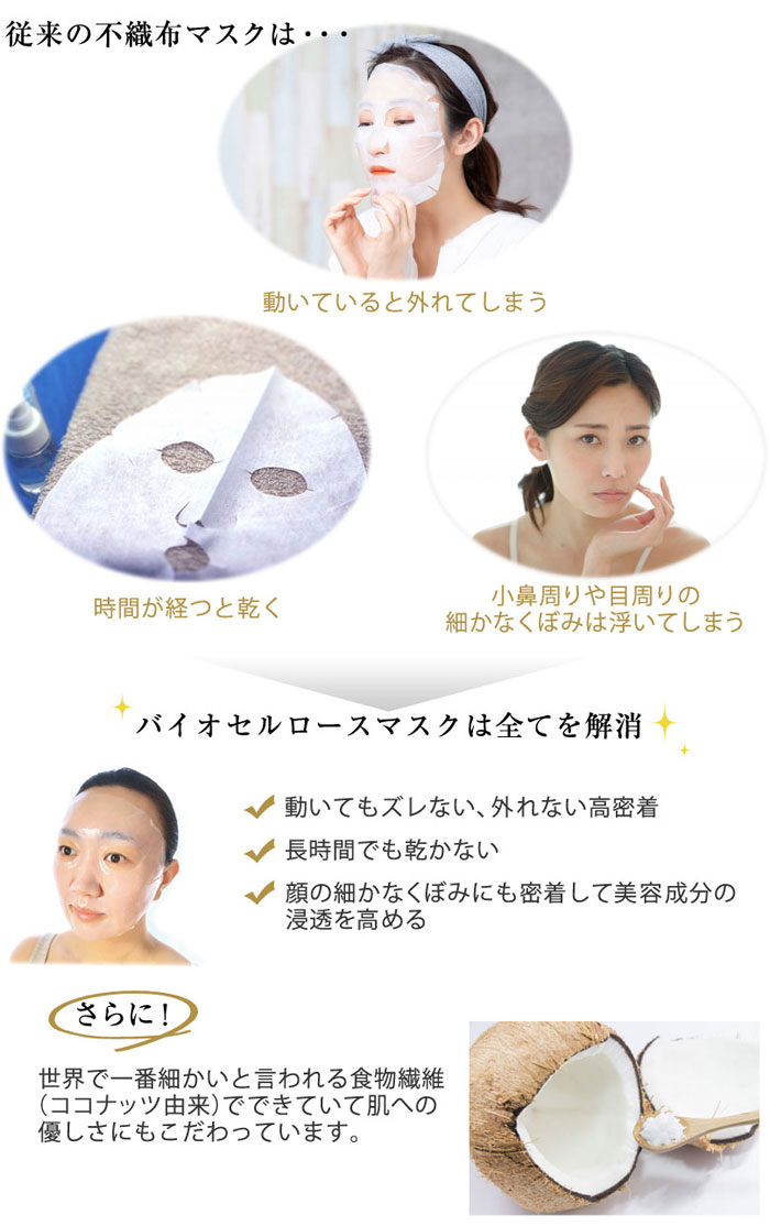 Tha Mask リバイバルホワイトの特徴